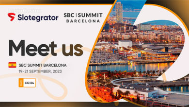 Знакомство с компанией Slotegrator на SBC Summit Barcelona 2023