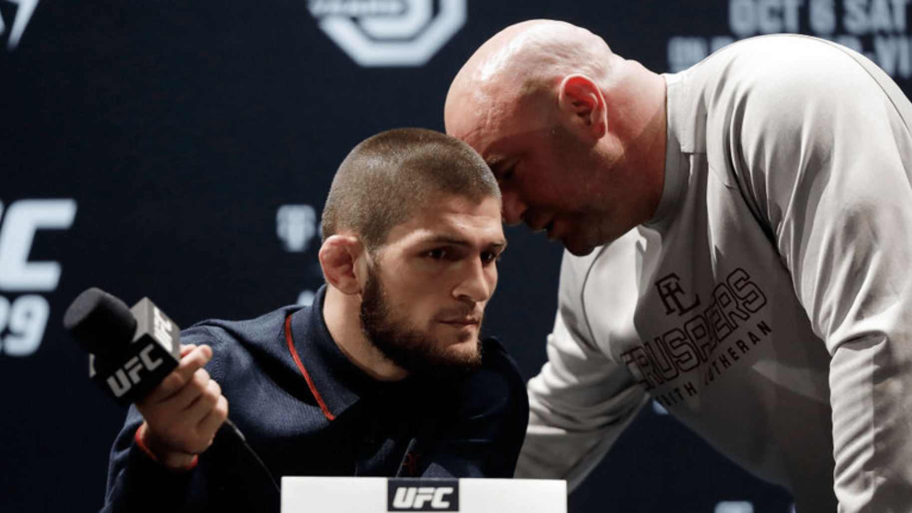 Хабиб Нурмагомедов обсудил с Дэйной Уайтом свое будущее в UFC