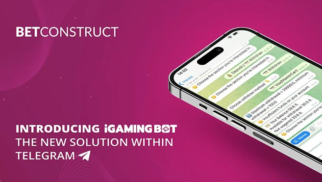 BetConstruct запускает iGaming Bot для Telegram
