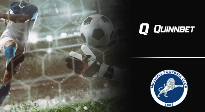 Компания QuinnBet названа официальным спонсором футбольного клуба «Миллуолл»